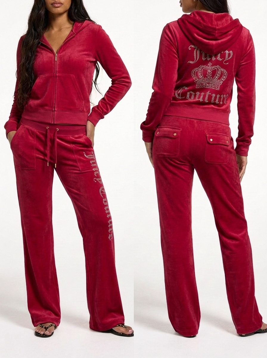 Y2K Velvet Tracksuit