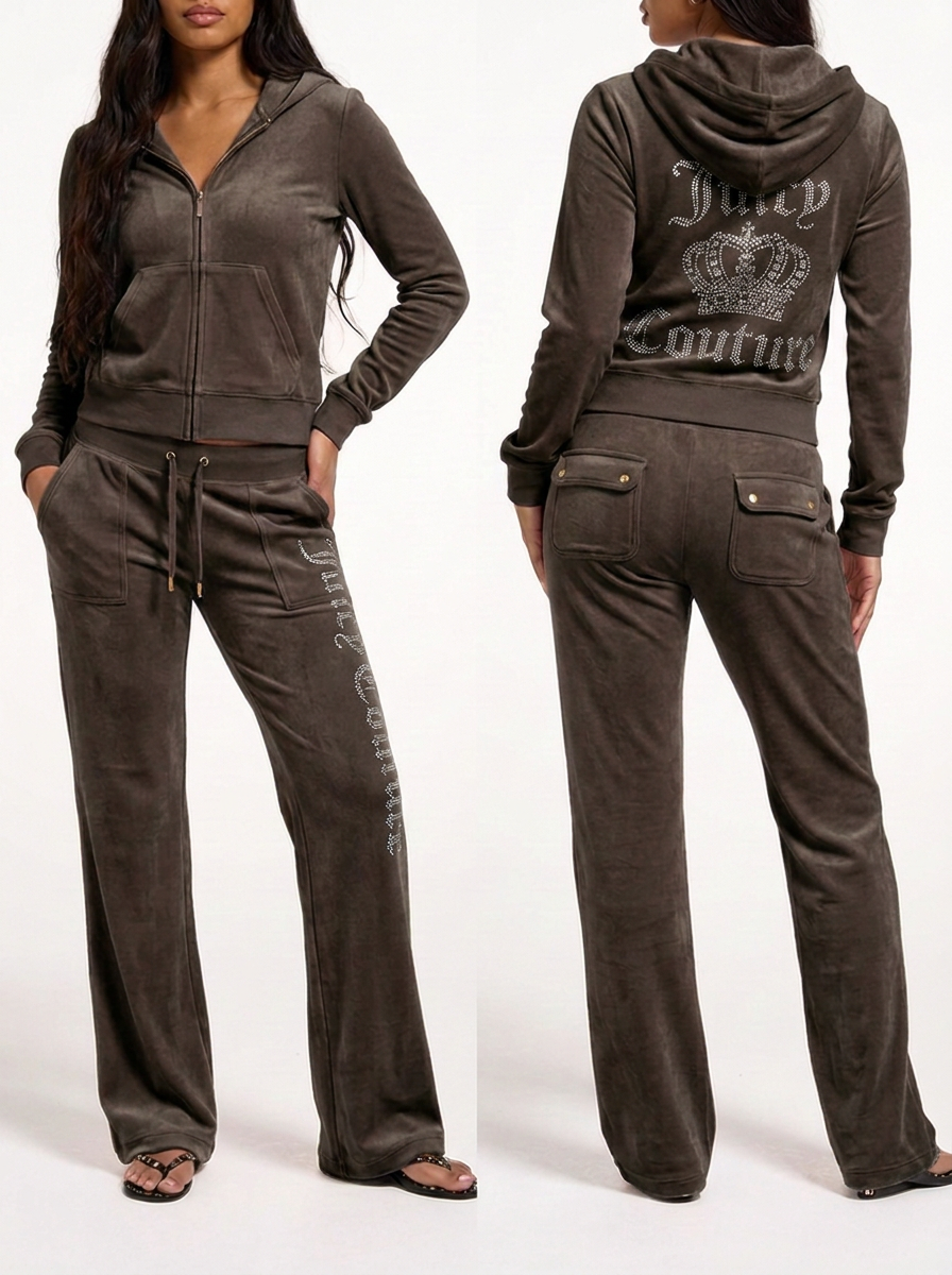 Y2K Velvet Tracksuit