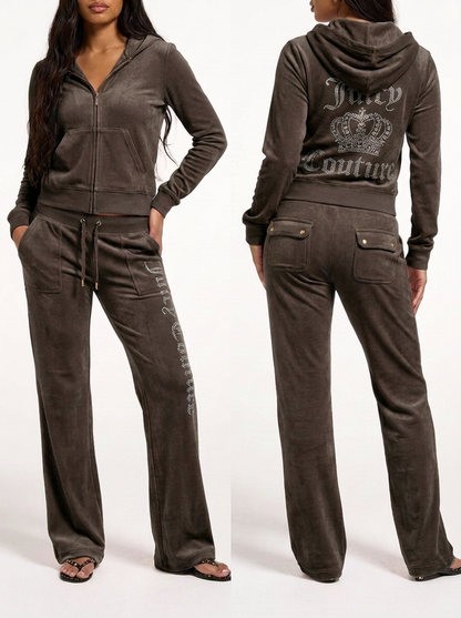 Y2K Velvet Tracksuit