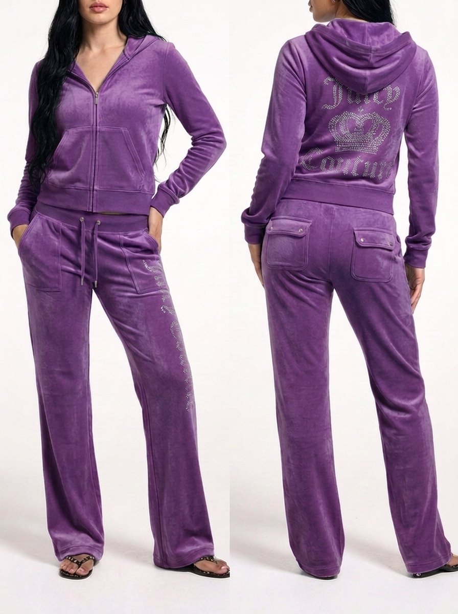 Y2K Velvet Tracksuit